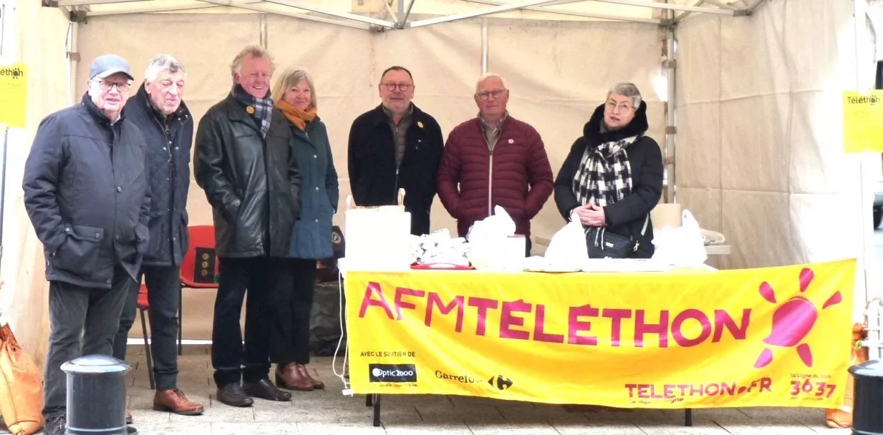 Téléthon : 6 000 € récoltés par le Lions Club Aumale-Blangy à Blangy-sur-Bresle