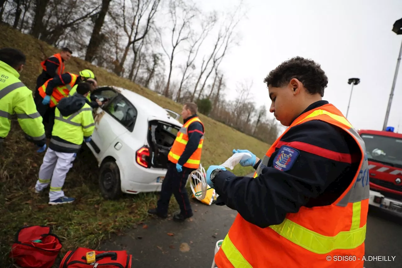 Une victime dans un état grave après un nouvel accident sur cette route de l'Oise