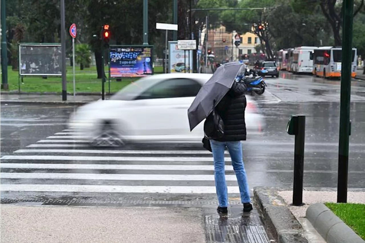 Sull'Italia ancora maltempo con pioggia, neve e vento