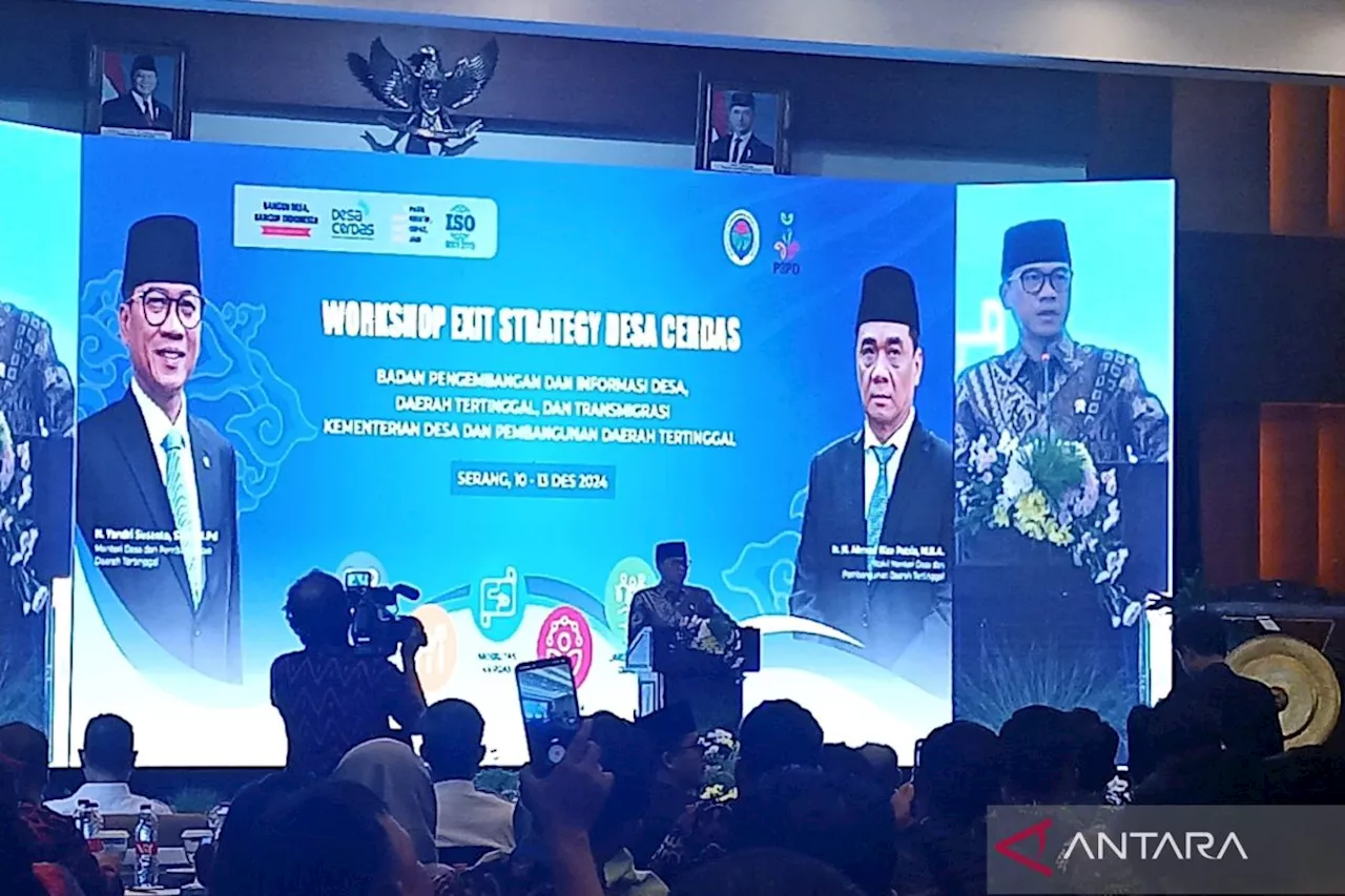 Mendes: Transformasi seluruh desa jadi Desa Cerdas harus dikawal