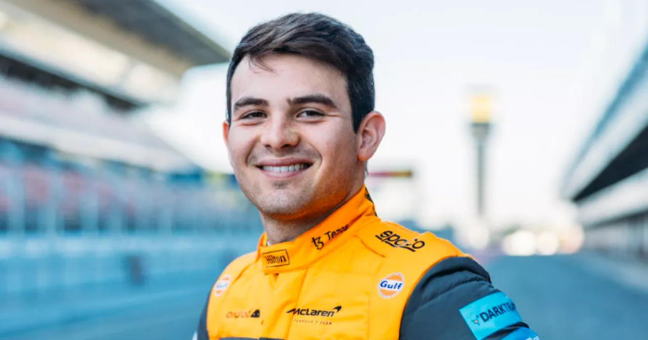 Pato O’ Ward da más de 100 vueltas con el McLaren en los tests de Abu Dhabi