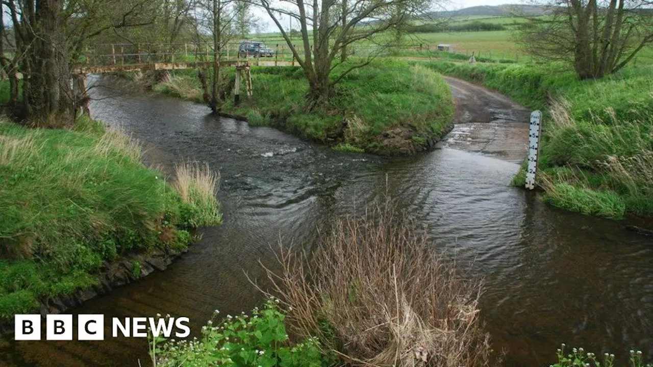 Missing person search near Northumberland ford flooded in storm