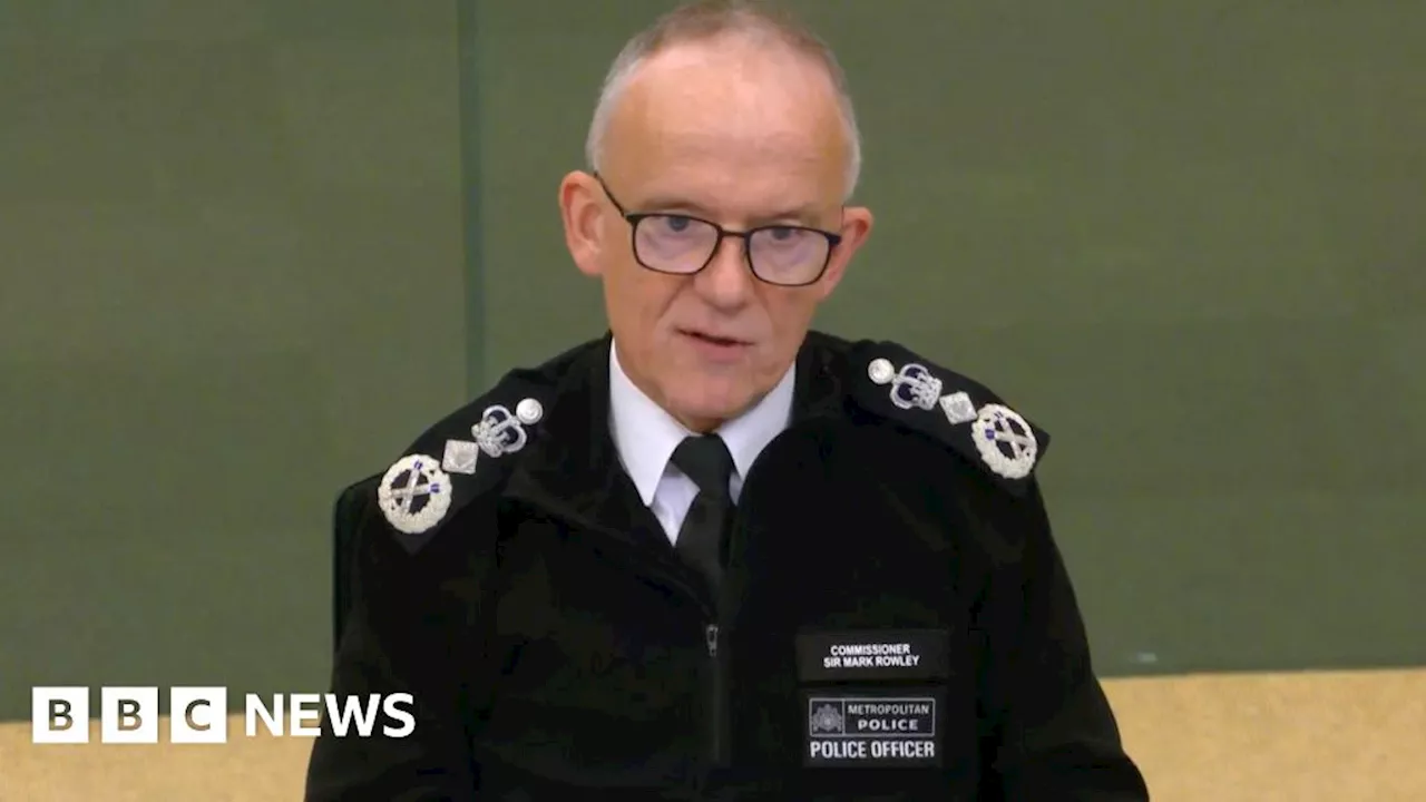 Met Police officers down by 2,300 next year, Sir Mark Rowley says