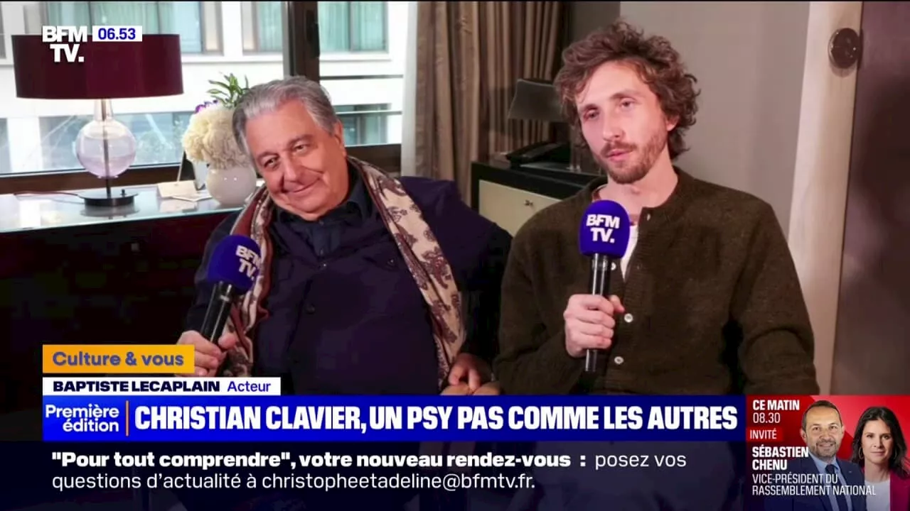 'Jamais sans mon psy': interview avec Christian Clavier et Baptiste Lecaplain