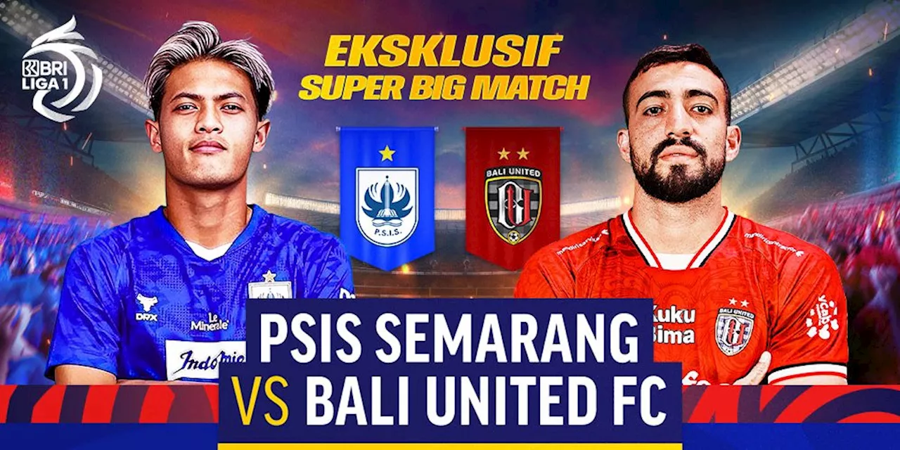 Link Live Streaming BRI Liga 1: Persebaya vs Persik di Vidio