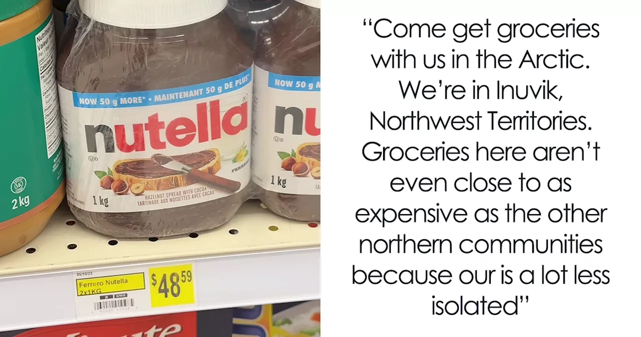 'Come Get Groceries With Us In The Arctic': TikToker Shares Insane Grocery Costs In Inuvik, Canada