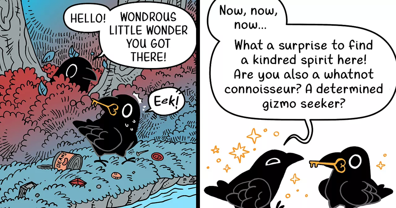 Crow Time: 15 Cute And Funny Fairytale-Like Comics By This Artist