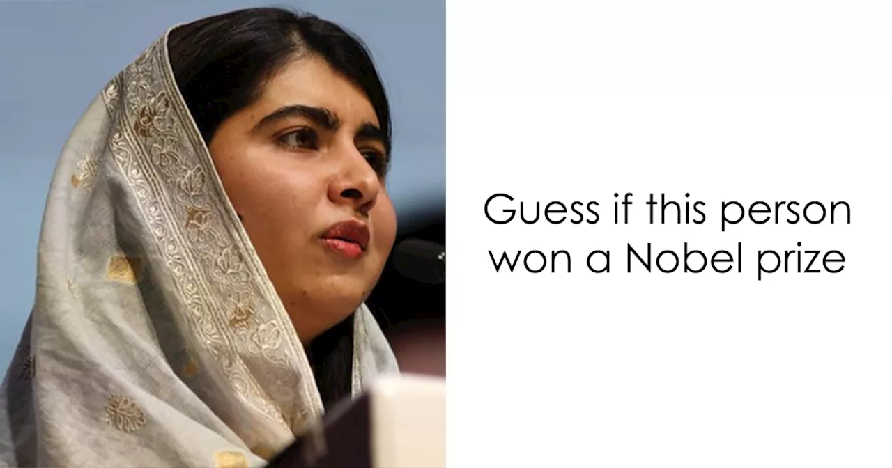 Guess If These 20 Famous Individuals Have Ever Won A Nobel Prize