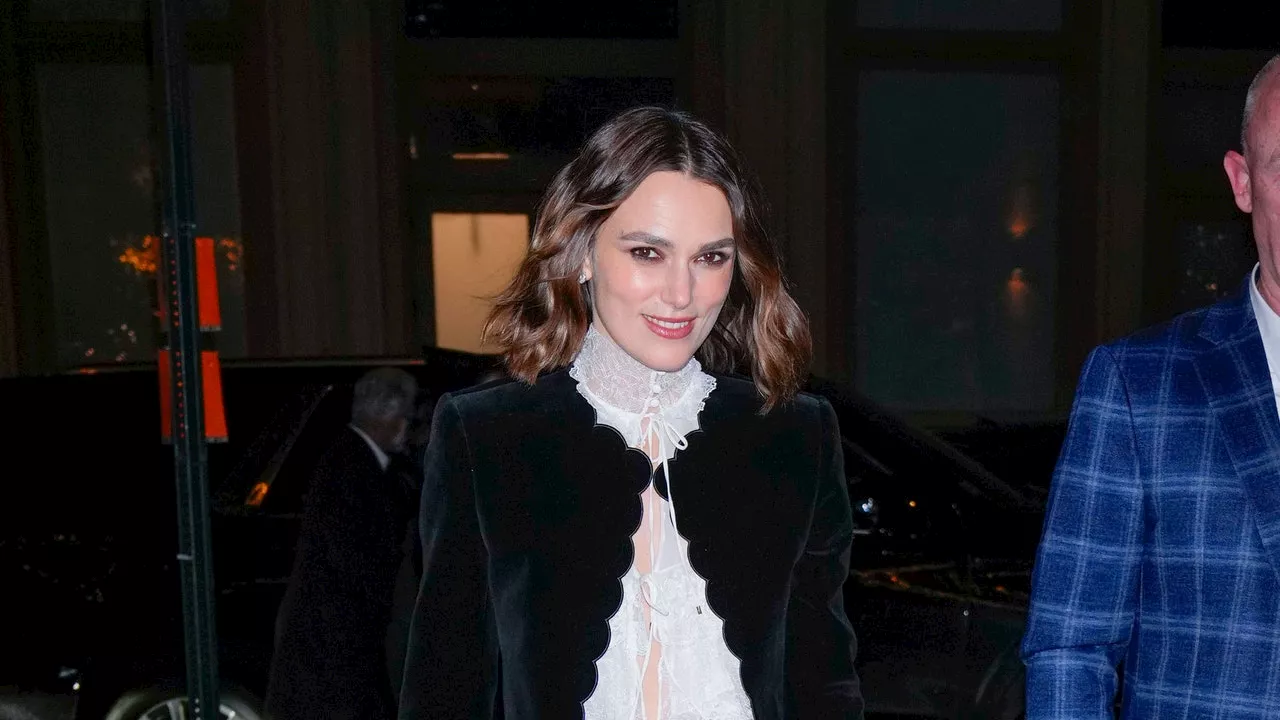 Keira Knightley Returns To The Scene In Swashbuckling Style Care Of Chloé