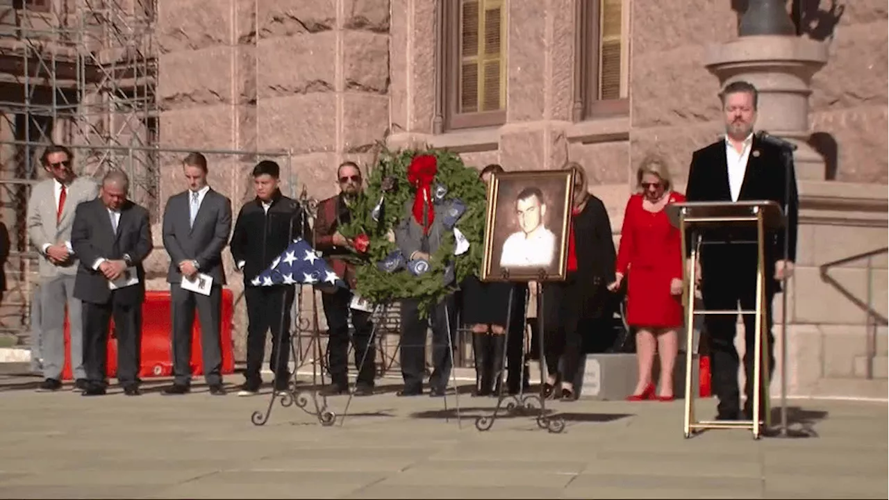 Texas veterans remembered all week in wreath-laying ceremony at state capitol