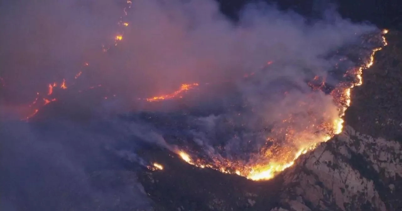 Franklin Fire prompts several road closures in Malibu, threatens thousands of structures