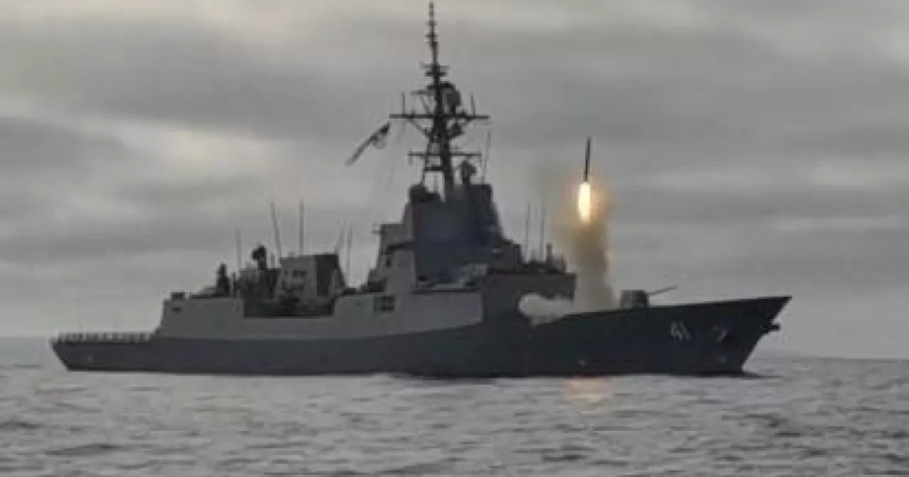 Australian warship test-fires Tomahawk missile off U.S. coast: 'Major milestone'