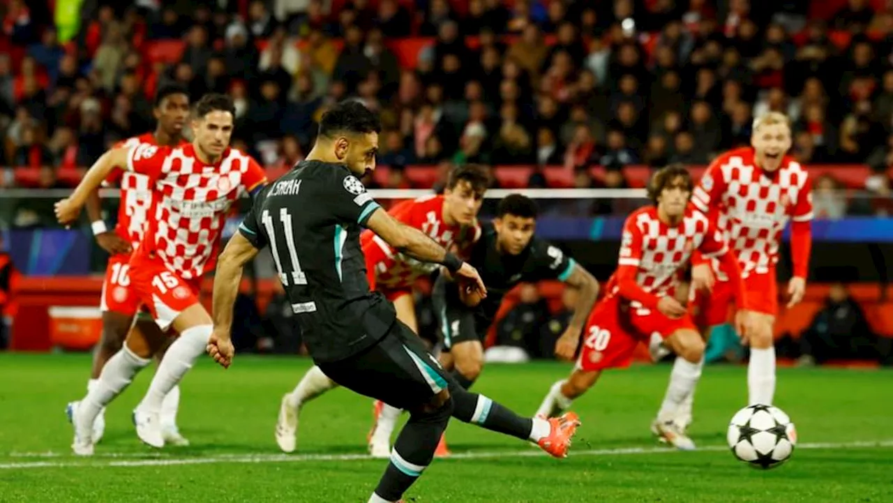 Salah penalty maintains winning run for Liverpool in victory at Girona