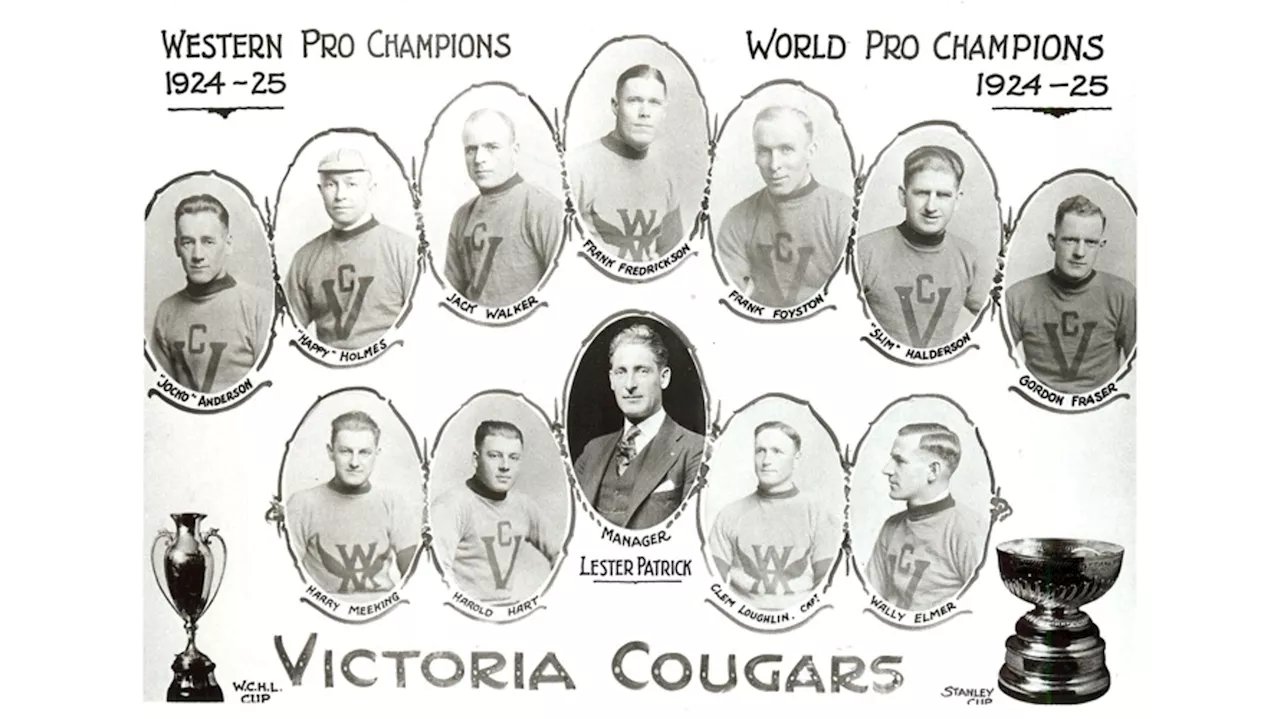 Three-day celebration planned for centennial of Victoria Cougars winning Stanley Cup