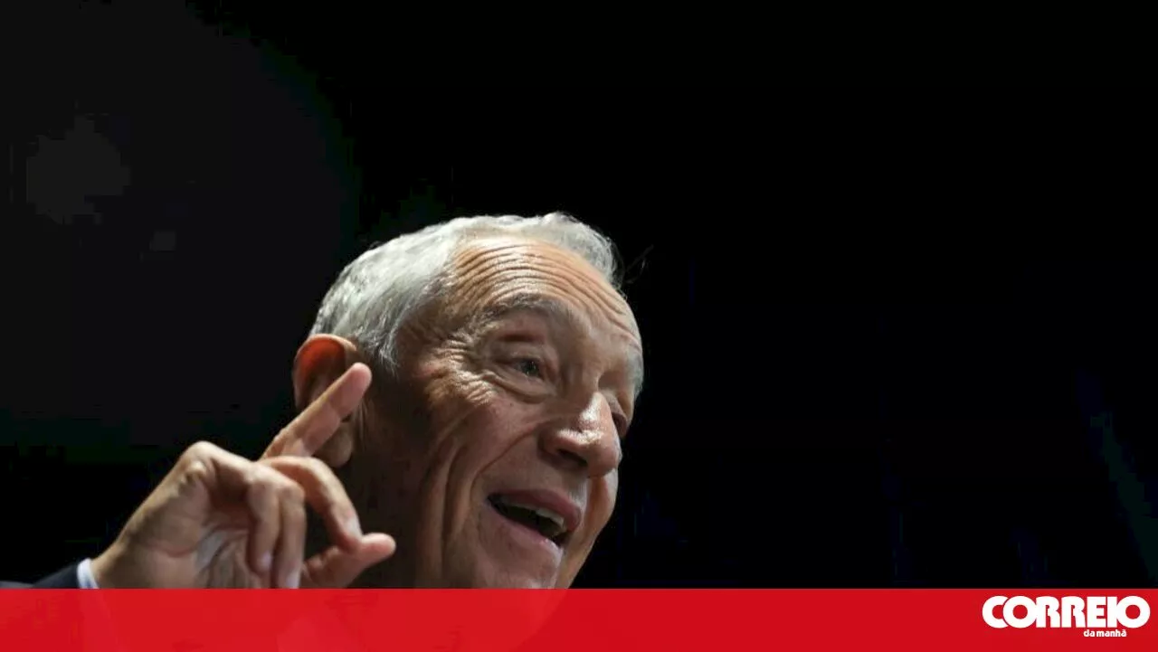 Marcelo Rebelo de Sousa recebido hoje no Palácio Real em Amesterdão durante visita de Estado