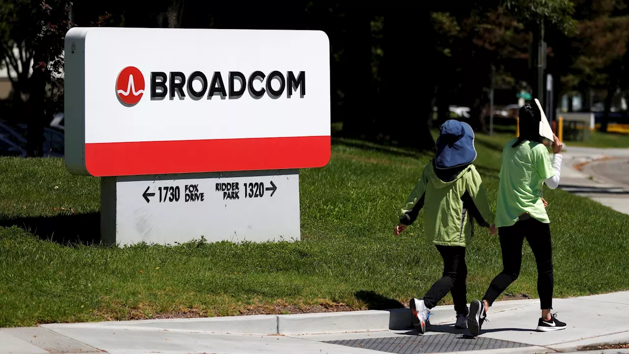 What's behind AI stock Broadcom's slide — plus, 3 more names we're watching