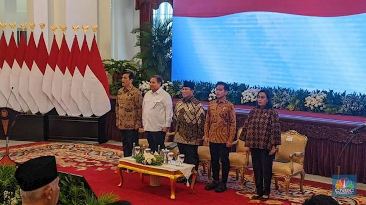 Sah! Prabowo & Gibran Resmi Serahkan DIPA 2025 ke Menteri-Kepala Badan