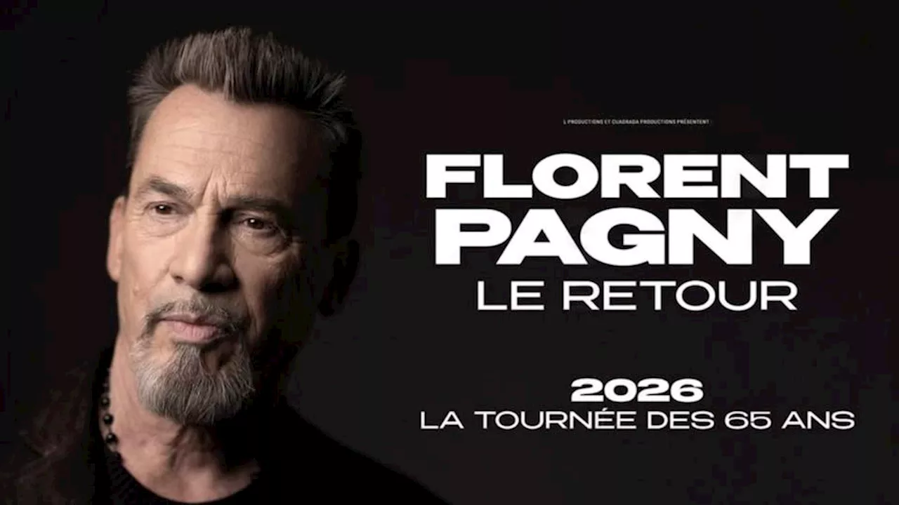 Florent Pagny : le chanteur de retour en 2026 avec une grande tournée