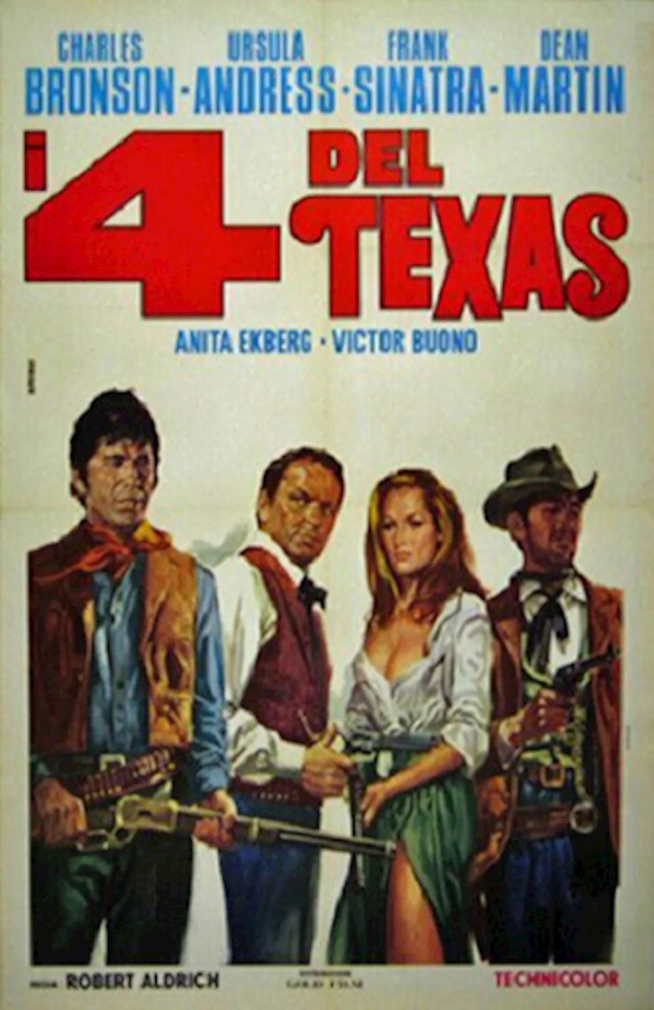 I quattro del Texas - Film (1963)