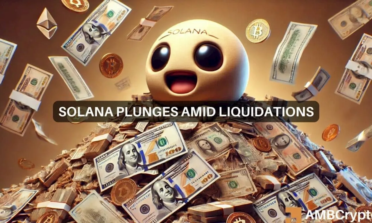 Solana long liquidations topple $57M as SOL tumbles