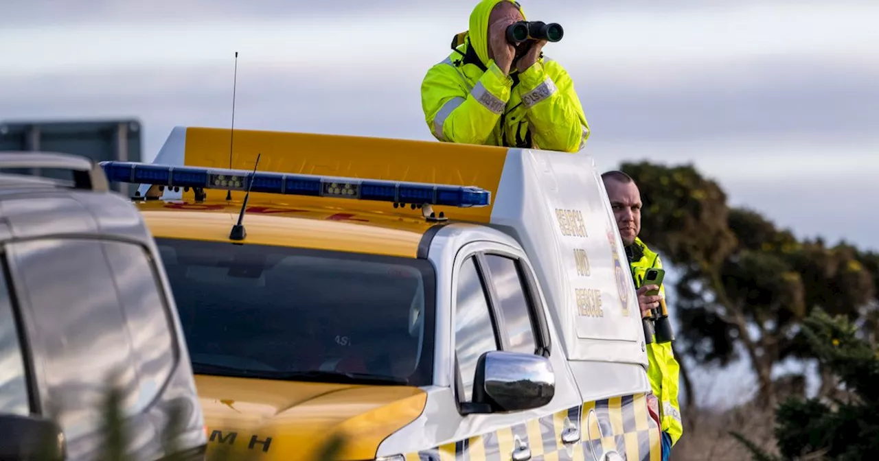 Coastguard helicopter helping search for OAP feared to be swept in Solway Firth