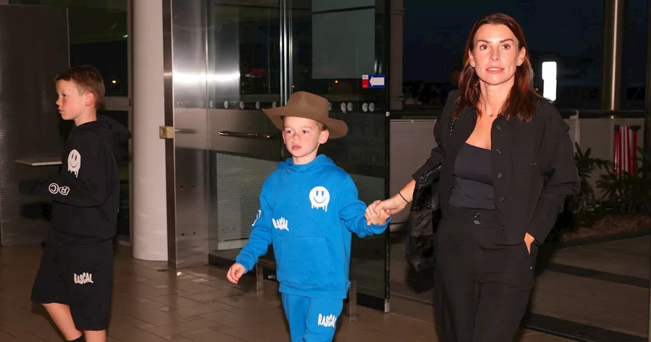 Coleen Rooney heads back home from Australia to reunite with husband Wayne