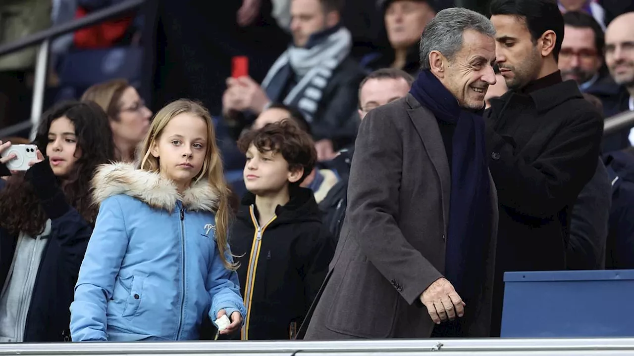 Fury as former French President Nicolas Sarkozy's 13-year-old daughter is described as 'more of a...