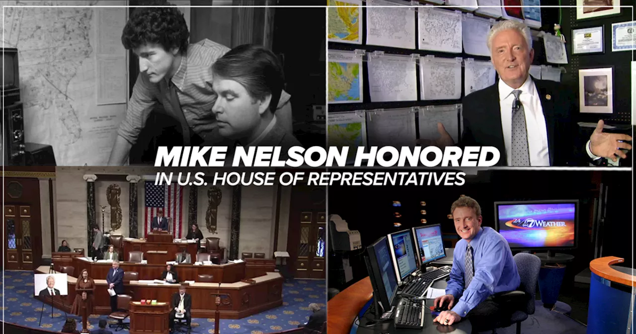 Denver7 Chief Meteorologist Mike Nelson gets tribute on floor of U.S. House of Representatives Tuesday