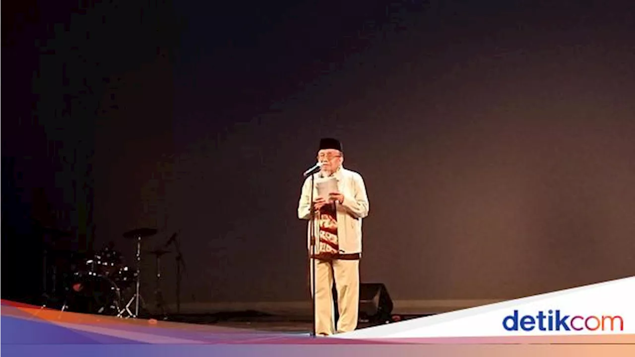 Momen Taufiq Ismail-Putu Wijaya Tampil dalam Pentas Karya Sastra & Literasi di TIM