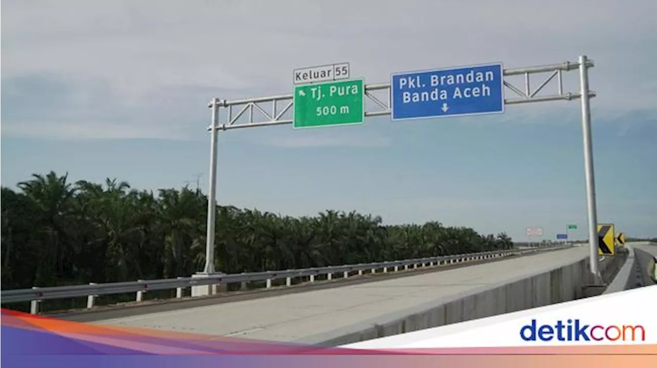 4 Ruas Tol Sumatera Masih Gratis Selama Nataru, Ini Daftarnya