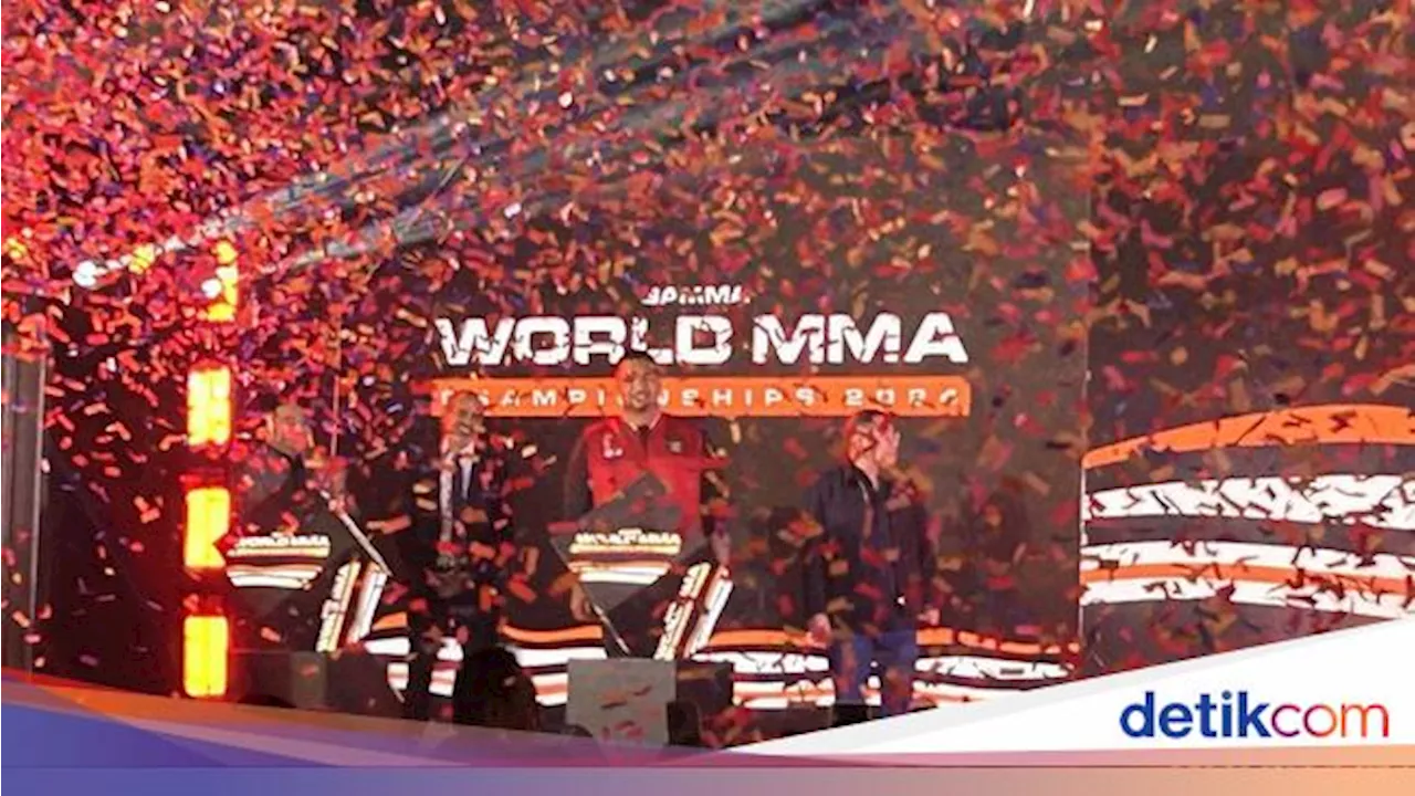 Menpora Buka GAMMA MMA World Championship 2024 Level Senior