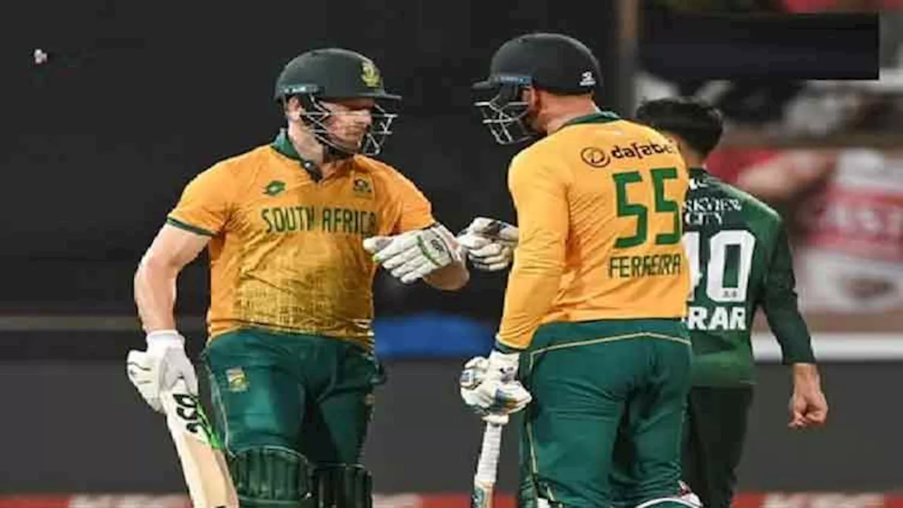 Miller shines as South Africa set 184 runs target for Pakistan in first T20I