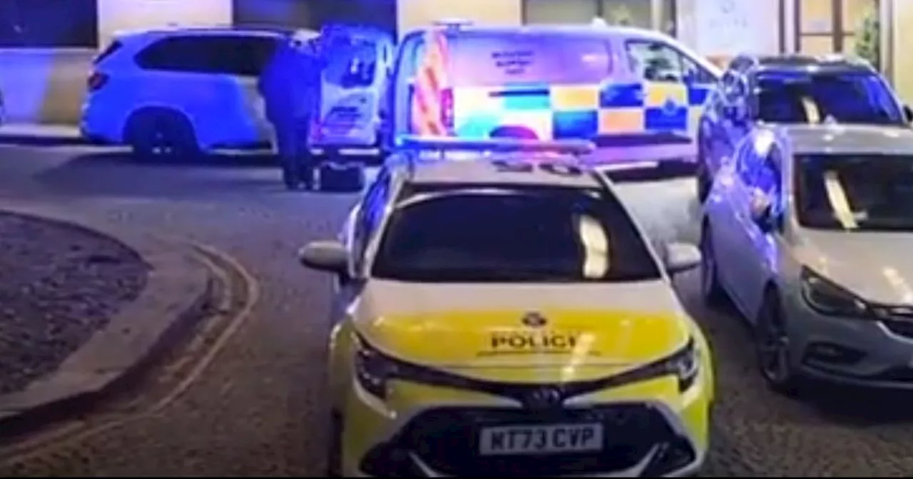 Schoolboy and teenager stabbed inside city centre car park