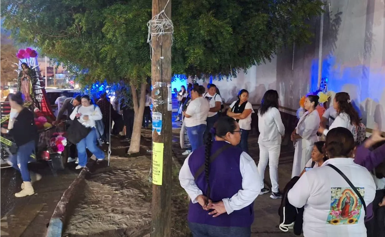 Madres buscadoras hacen peregrinación a santuario guadalupano en BCS; rinden homenaje a desaparecidos