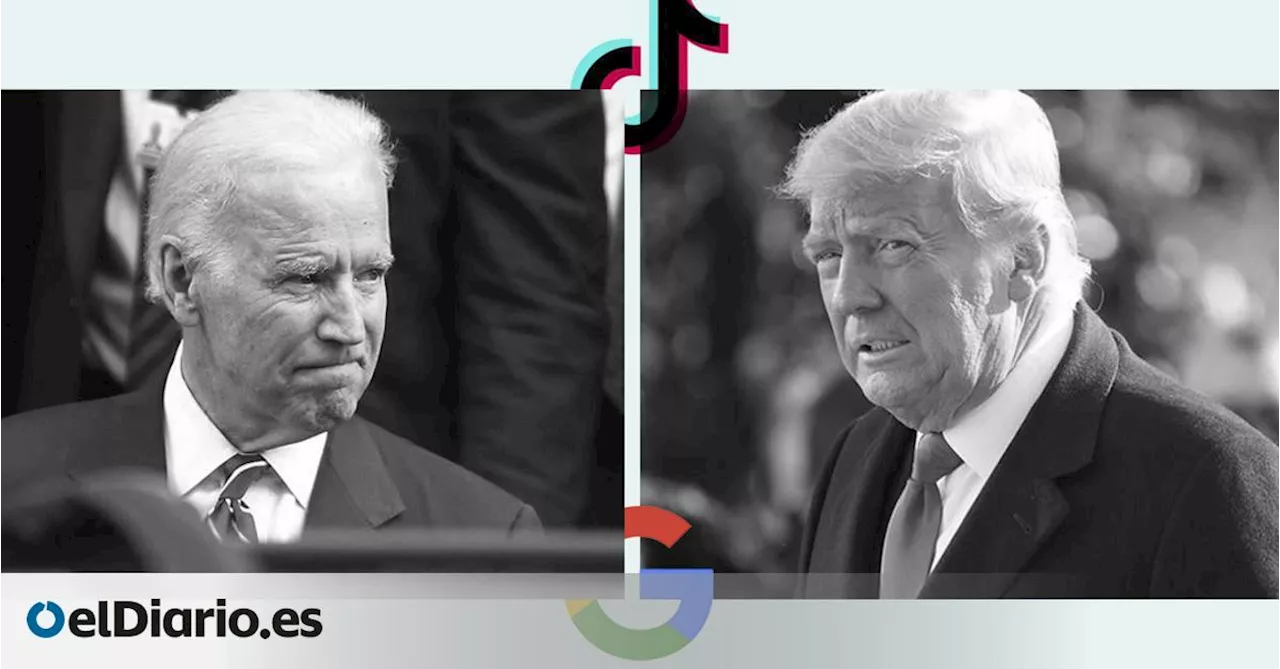 Biden deja una bomba de relojería a Trump con la inminente prohibición de TikTok y el despiece de Google