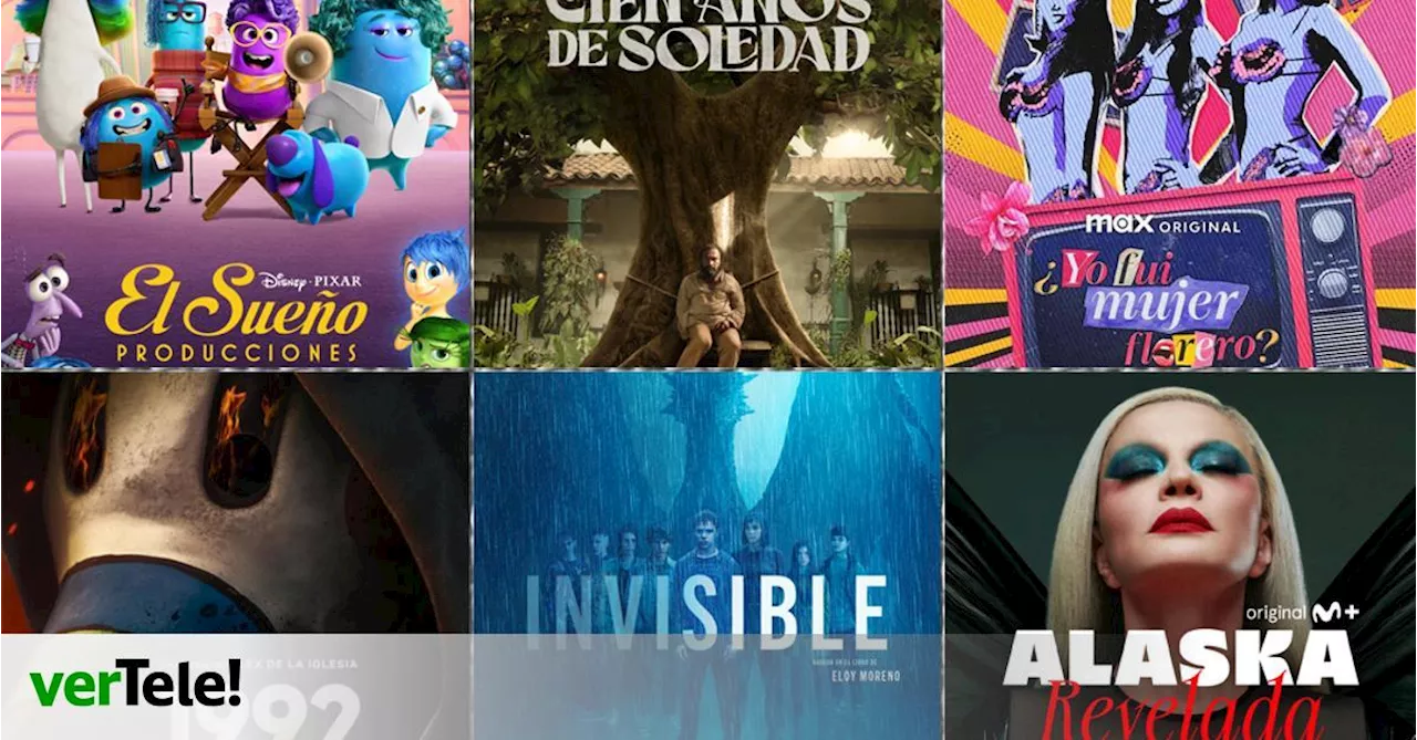 Las 16 series de la semana elevan su cartel con 'Cien años de soledad', 'El sueño producciones', '1992' o 'Invisible'