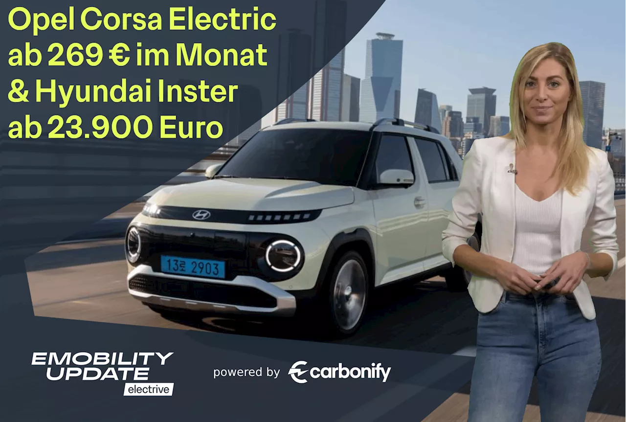 Hyundai Inster und Opel Corsa Electric zu attraktiven Preisen