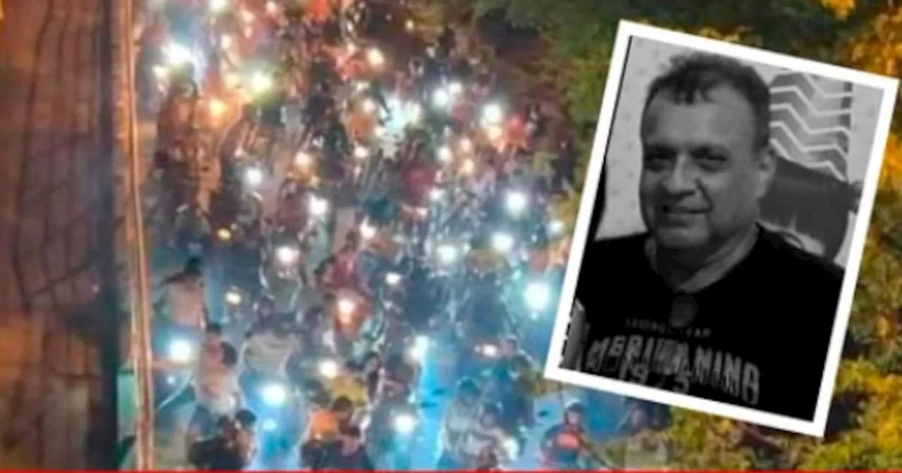 Hombre, de 60 años, muere de un balazo en caravana de motos