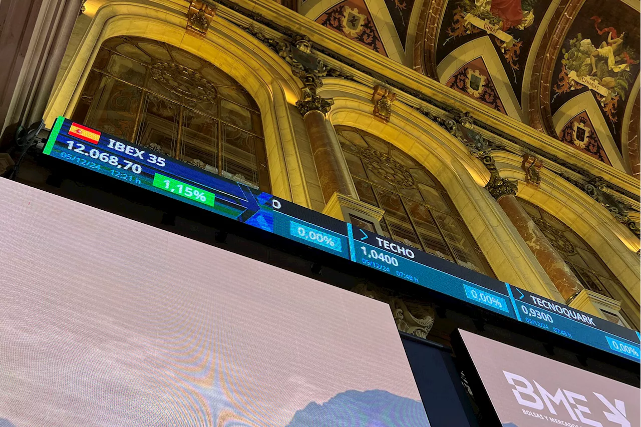 Ibex 35 hoy, La Bolsa en Directo | El Ibex pone en riesgo los 12.000 puntos