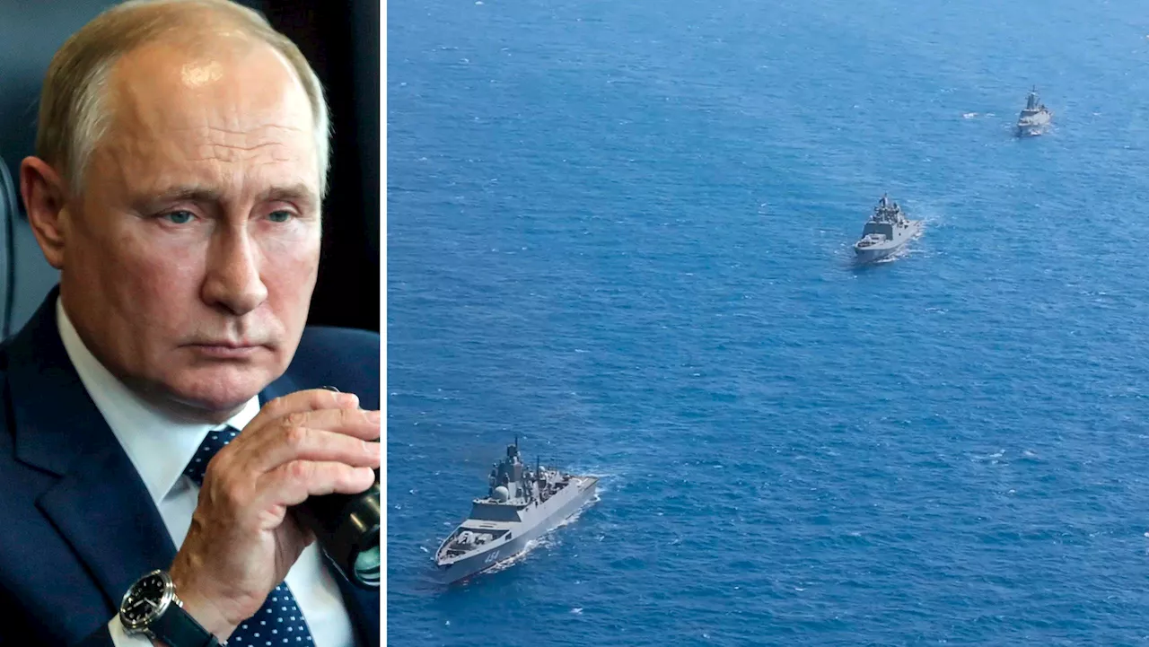 Putins drag efter hot mot ryska militärbaser