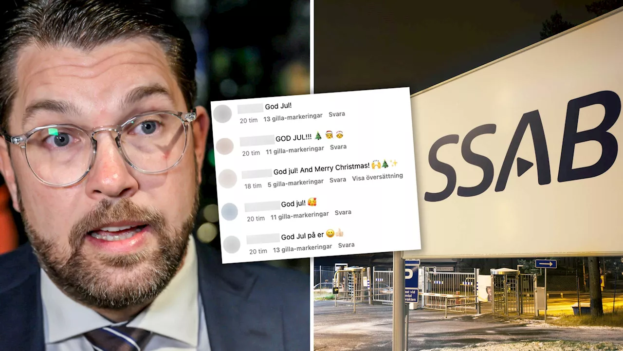 SD:s hårda ord om ”god jul”-bojkotten