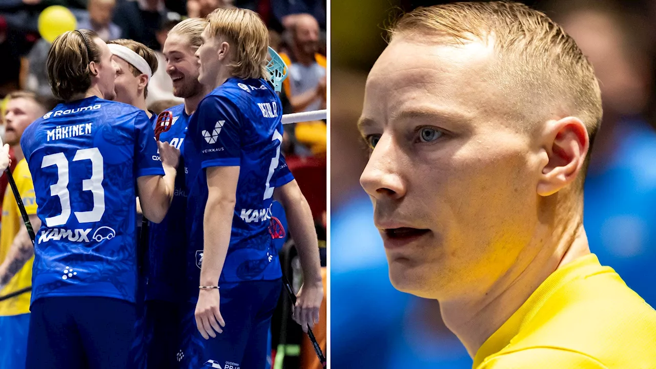 Sverige överkört mot Finland i innebandy-VM