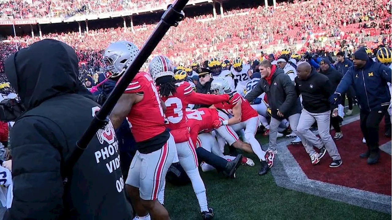 Bodycam video of OSU-Michigan post-game brawl released