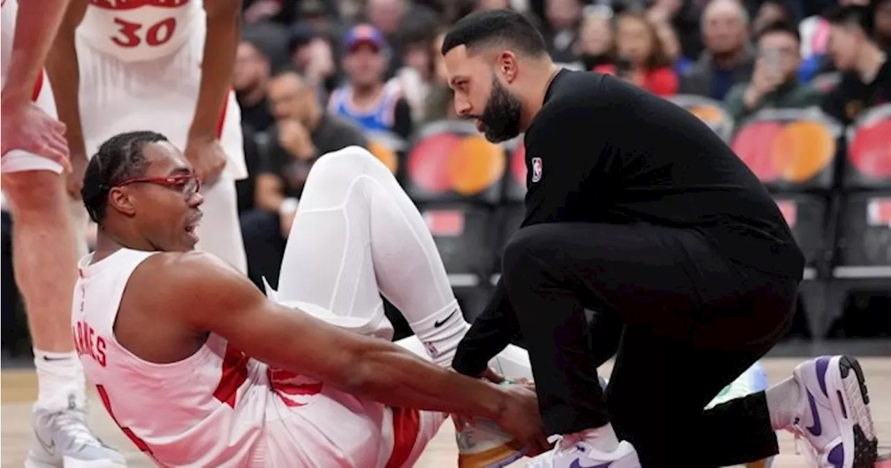 Raptors confirm Barnes’s ankle is sprained