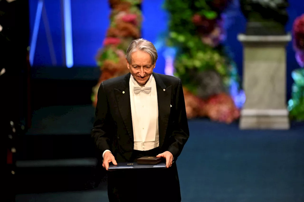 AI pioneer Geoffrey Hinton receives Nobel Prize for physics at ceremony in Stockholm