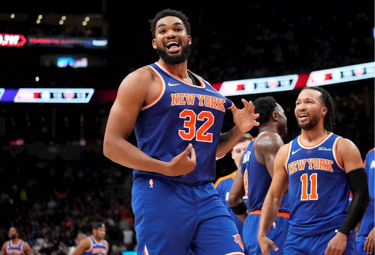 NBA: Karl-Anthony Towns takes over late; Knicks top Raptors