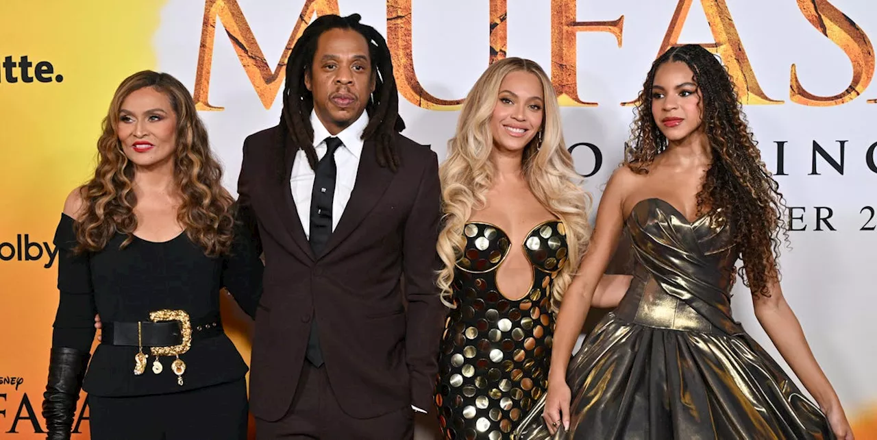 Beyoncé and Jay-Z Support Blue Ivy on the Red Carpet for the Mufasa Premiere