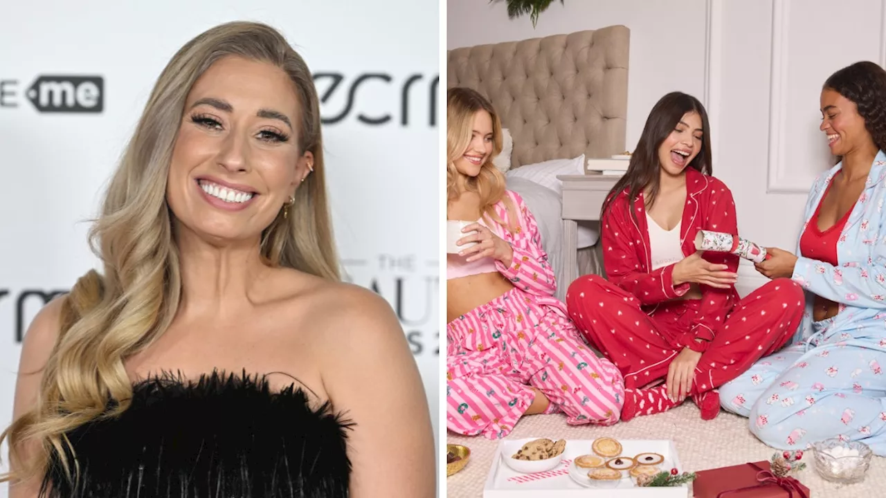 Stacey Solomon’s favourite Christmas pyjamas are so good, one pair sells every 45 seconds