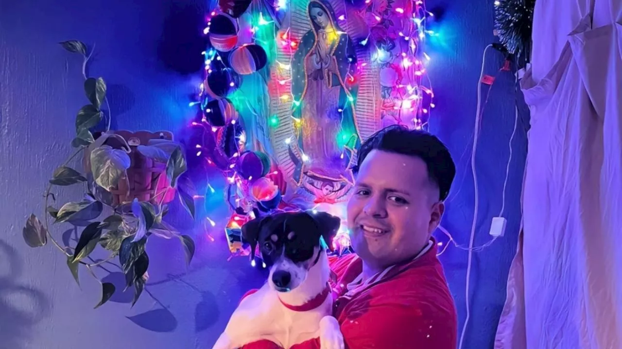 Perrito cumple la promesa que le hicieron sus dueños a la Virgen de Guadalupe por salvarlo de una bacteria mortal