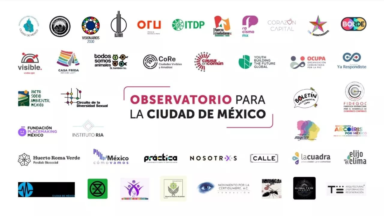 Presentan Reporte 2024 del Observatorio para la Ciudad de México y decenas de organizaciones de la sociedad civil se suman para monitorear la CDMX